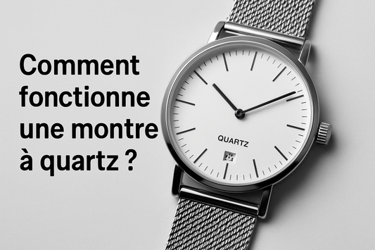 Comment fonctionne une montre à quartz ? - Montre Quartz