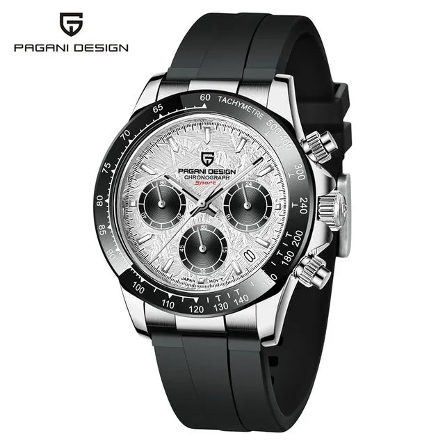 Chronographe Homme "Prestige" - Acier Inoxydable & Étanche - Montre Quartz