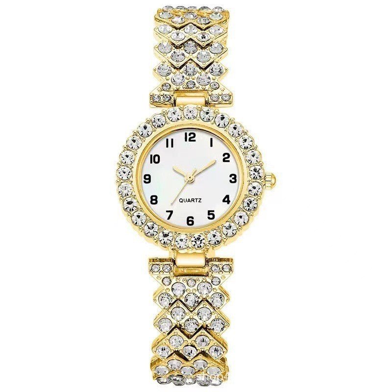 Montre Femme Élégante + Bracelet – Design Chic, Léger, Disponible en Plusieurs Couleurs - Montre Quartz