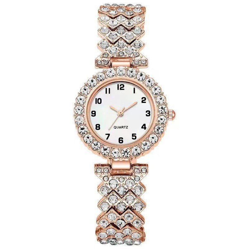 Montre Femme Élégante + Bracelet – Design Chic, Léger, Disponible en Plusieurs Couleurs - Montre Quartz