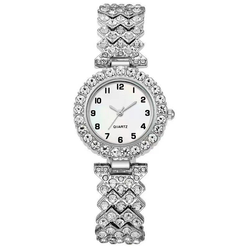 Montre Femme Élégante + Bracelet – Design Chic, Léger, Disponible en Plusieurs Couleurs - Montre Quartz