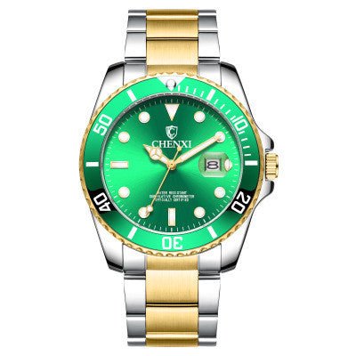Montre Homme "Viridian" - Acier & Cadran Vert Émeraude - Montre Quartz