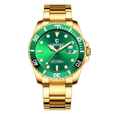 Montre Homme "Viridian" - Acier & Cadran Vert Émeraude - Montre Quartz