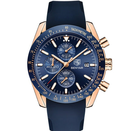 Montre Homme Seagull "Odyssée" - Acier & Cadran Texturé - Montre Quartz