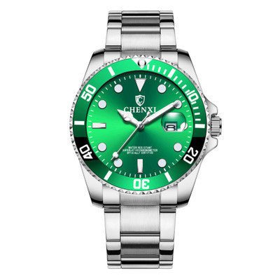 Montre Homme "Viridian" - Acier & Cadran Vert Émeraude - Montre Quartz